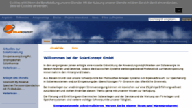 What Solkonzept.de website looked like in 2017 (6 years ago)