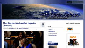 What Strata-sphere.com website looked like in 2017 (6 years ago)