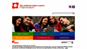 What Studentenwerk-mannheim.de website looked like in 2017 (6 years ago)