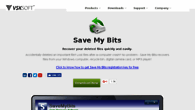 What Savemybits.com website looked like in 2017 (6 years ago)