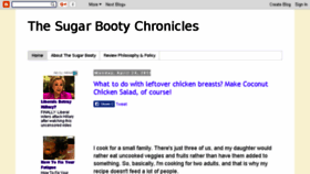 What Sugarbootychronicles.com website looked like in 2017 (6 years ago)