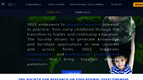 What Sree.org website looked like in 2017 (6 years ago)