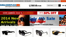 What Sunglassreplicas.com website looked like in 2017 (6 years ago)