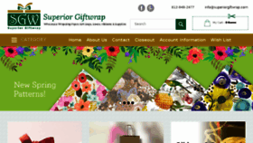 What Superiorgiftwrap.com website looked like in 2017 (6 years ago)