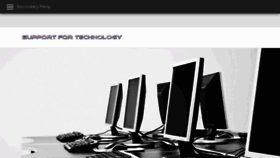 What Supportfortechnology.com website looked like in 2017 (6 years ago)