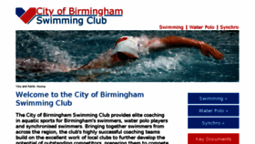 What Swimbirmingham.org.uk website looked like in 2017 (6 years ago)