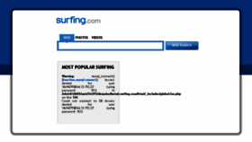 What Surfing.com website looked like in 2017 (8 years ago)