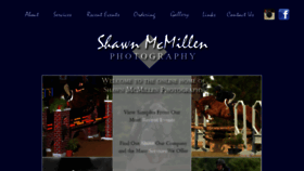 What Shawnmcmillen.com website looked like in 2017 (6 years ago)