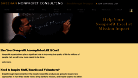What Sheehannonprofitconsulting.com website looked like in 2017 (7 years ago)