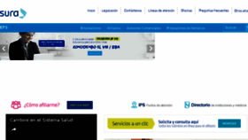 What Susalud.com.co website looked like in 2017 (6 years ago)