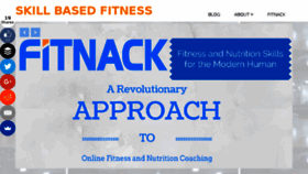 What Skillbasedfitness.com website looked like in 2017 (6 years ago)