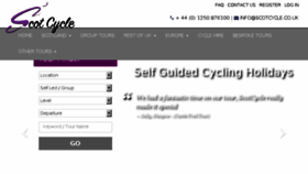 What Scotcycle.co.uk website looked like in 2017 (6 years ago)