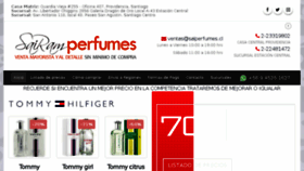 What Saiperfumes.cl website looked like in 2017 (6 years ago)
