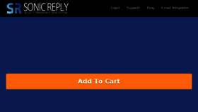 What Sonicreply.com website looked like in 2017 (6 years ago)