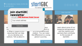 What Startgbc.com website looked like in 2017 (6 years ago)