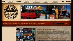 What Seligmanazchamber.com website looked like in 2017 (6 years ago)