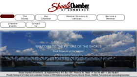 What Shoalschamber.com website looked like in 2017 (6 years ago)
