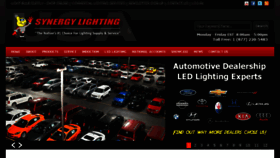 What Synergylightingusa.com website looked like in 2017 (6 years ago)