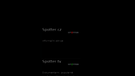 What Spotter.tv website looked like in 2017 (6 years ago)