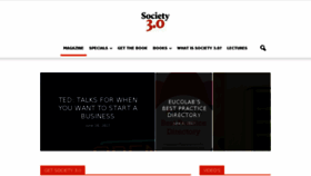 What Society30.com website looked like in 2017 (6 years ago)