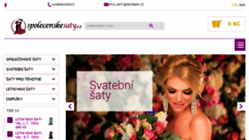 What Spolecenskesaty.cz website looked like in 2017 (6 years ago)