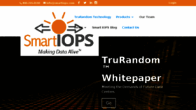 What Smartiops.com website looked like in 2017 (6 years ago)