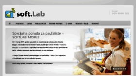 What Softlab.hr website looked like in 2017 (6 years ago)