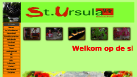 What St-ursula.nl website looked like in 2017 (6 years ago)