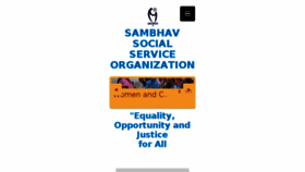 What Sambhavindia.org website looked like in 2017 (6 years ago)