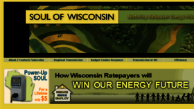What Soulwisconsin.org website looked like in 2017 (6 years ago)