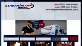 What Smoothmoveremovals.com.au website looked like in 2017 (6 years ago)