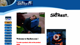 What Skyrest.com website looked like in 2017 (6 years ago)