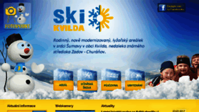 What Skikvilda.cz website looked like in 2017 (6 years ago)