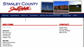 What Stanleycounty.org website looked like in 2017 (6 years ago)