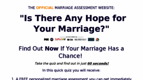 What Savemymarriageprogram.com website looked like in 2017 (6 years ago)
