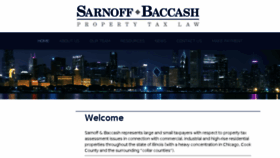 What Sarnoffbaccash.com website looked like in 2017 (6 years ago)