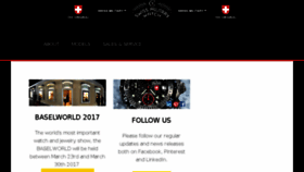 What Swiss-military.info website looked like in 2017 (6 years ago)
