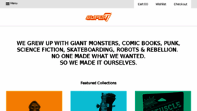 What Super7store.com website looked like in 2017 (6 years ago)