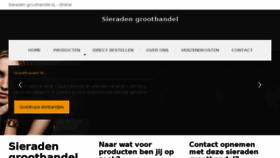 What Sieradengroothandel-xl.nl website looked like in 2017 (6 years ago)