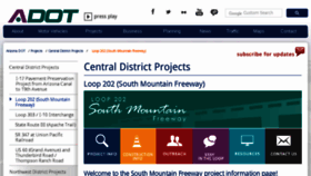 What Southmountainfreeway.com website looked like in 2017 (6 years ago)