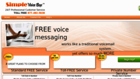 What Simplevoicebox.com website looked like in 2017 (6 years ago)