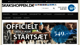 What Skakshoppen.dk website looked like in 2017 (6 years ago)