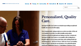What Sprengerhealthcare.com website looked like in 2017 (6 years ago)