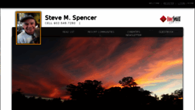 What Smspencer.com website looked like in 2017 (6 years ago)