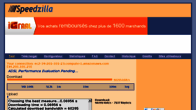 What Speedzilla.net website looked like in 2017 (6 years ago)