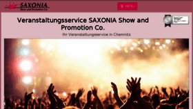 What Saxonia-show.de website looked like in 2017 (6 years ago)