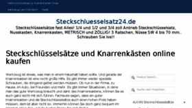 What Steckschluesselsatz24.de website looked like in 2017 (6 years ago)