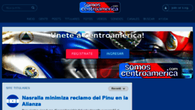 What Somoscentroamerica.com website looked like in 2017 (6 years ago)