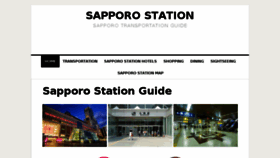 What Sapporostation.com website looked like in 2017 (6 years ago)