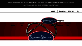 What Signaturespurs.com website looked like in 2017 (6 years ago)